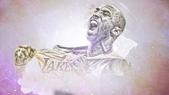 Kobe Bryant fond d'écran, Kobe Bryant, sports, basket-ball, NBA, Los Angeles Lakers, Fond d'écran HD HD wallpaper