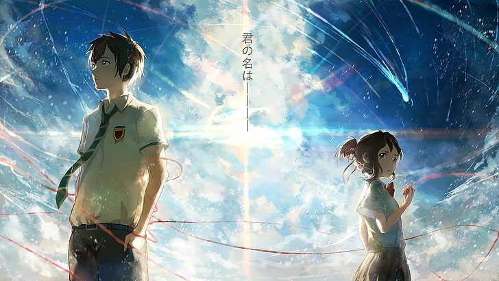 My Name wallpaper anime, Anime, Your Name., Kimi No Na Wa., Mitsuha Miyamizu, Taki Tachibana, Wallpaper HD