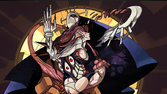 Skullgirls, doppio, anime, creatura, Sfondo HD HD wallpaper