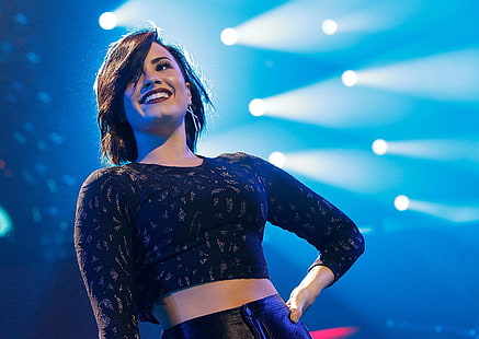Canlı konser, Demi Lovato, HD masaüstü duvar kağıdı HD wallpaper