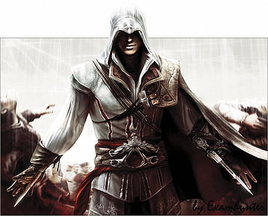 Fondo de pantalla de Assassin's Creed, Assassin's Creed, Ezio Auditore da Firenze, Fondo de pantalla HD HD wallpaper