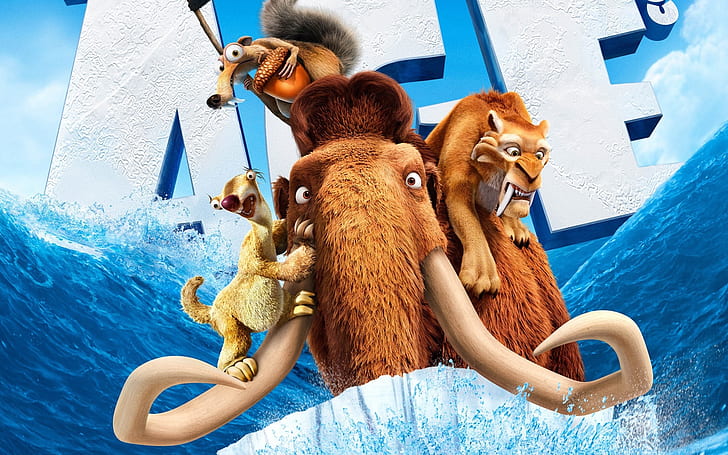2012 فيلم Ice Age 4 ، 2012 ، Ice ، Age ، فيلم، خلفية HD