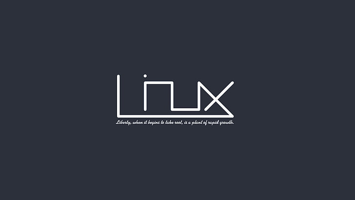 شعار لينكس ، نظام تشغيل لينوكس، خلفية HD