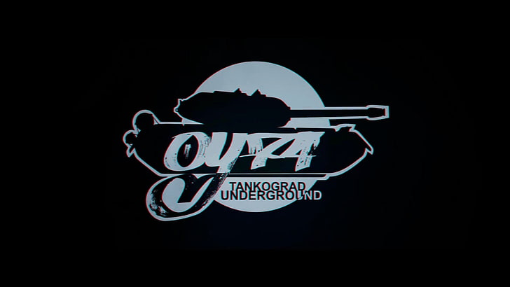 Tankograd Underground-logotyp, tank, rap, OU 74, tankograd underground, ОУ74, HD tapet