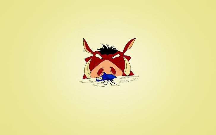 Timon und Pumbaa, komisch, HD-Hintergrundbild