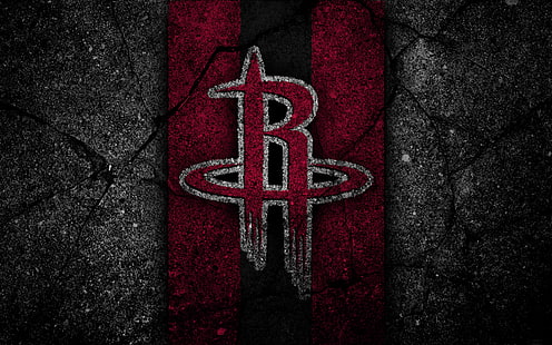 Basket, Houston Rockets, Logo, NBA, Sfondo HD HD wallpaper