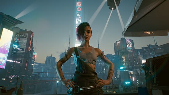 Judy Alvarez, Cyberpunk 2077, CD Projekt RED, Fond d'écran HD HD wallpaper