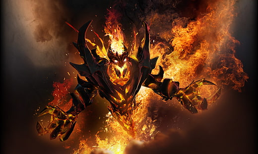 DOTA2 Nevermore cyfrowe tapety, Dota 2, Shadow Fiend, gry wideo, Nevermore, Tapety HD HD wallpaper