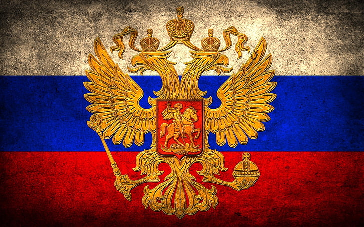 знамена, русия, руски, знак, символ, HD тапет