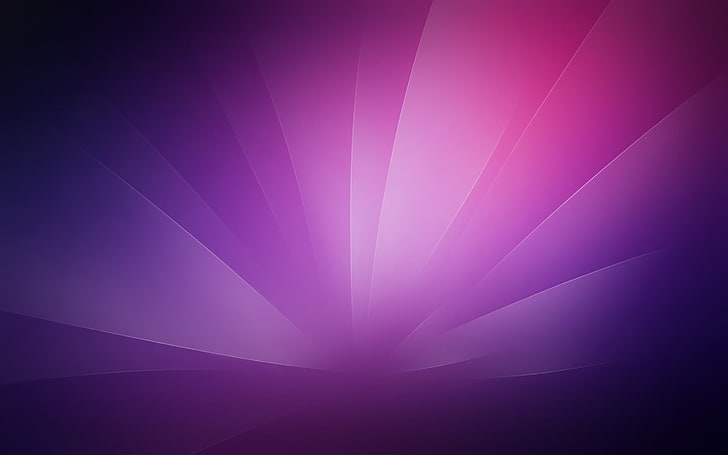 простой фон, фиолетовый, градиент, HD обои