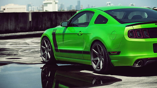 autos ford fahrzeuge ford mustang automobil ford mustang boss 302 grün autos autos ford mustang autos Ford HD Art, autos, Ford, Ford Mustang, fahrzeuge, automobil, Ford Mustang Boss 302, HD-Hintergrundbild HD wallpaper