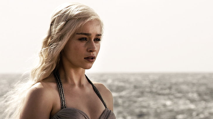 Game of Thrones, Daenerys Targaryen, Emilia Clarke, HD papel de parede