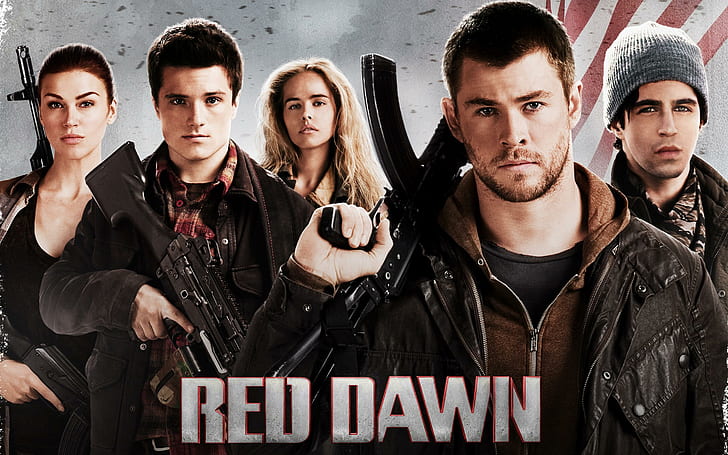 Red Dawn Movie, филм, зора, филми, HD тапет