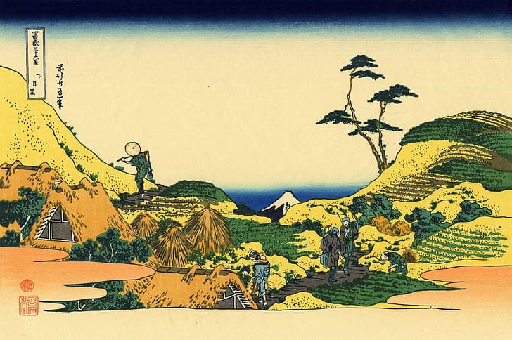 Ukiyo-e, Seni Jepang, Wallpaper HD
