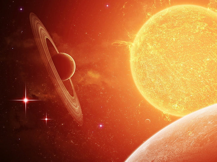 Galaxy Quest วอลล์เปเปอร์ดาวเคราะห์สีเทา 3D อวกาศกาแล็กซี่ดวงอาทิตย์ดาวเคราะห์, วอลล์เปเปอร์ HD