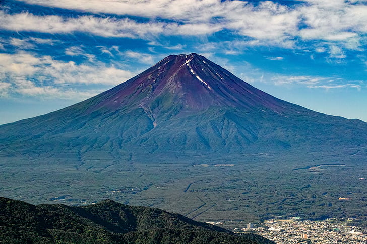 paysage, montagnes, mont Fuji, Fond d'écran HD
