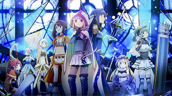 Anime, Magia Record: Mahou Shoujo Madoka Magica Gaiden, Fondo de pantalla HD HD wallpaper