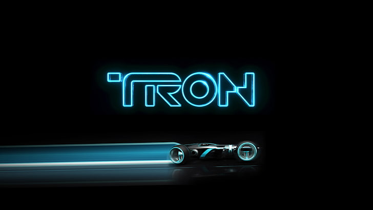 Logo Tron, Race, Tron, Le trône, L'héritage, Fond d'écran HD