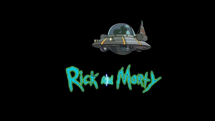 Logo Rick and Morty, Rick and Morty, Wallpaper HD