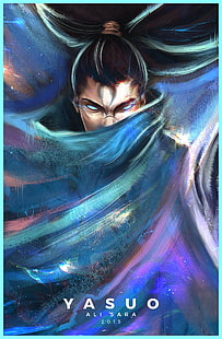 Yasuo from League of Legends, League of Legends, Yasuo, HD wallpaper HD wallpaper