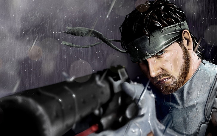 Metal Gear Solid Snake, video games, Metal Gear Solid , Solid Snake, Metal Gear Solid 2, Metal Gear, HD wallpaper
