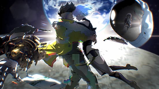 Cyberpunk: Edgerunners, Anime, Anime-Mädchen, Lucy (Edgerunners), HD-Hintergrundbild HD wallpaper