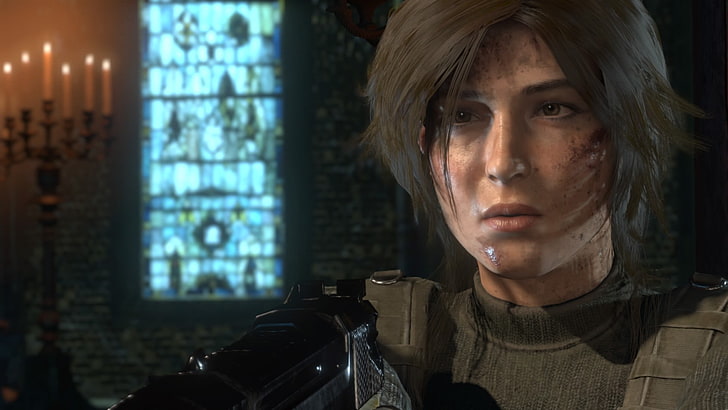 Tomb Raider, Lara Croft, Fondo de pantalla HD