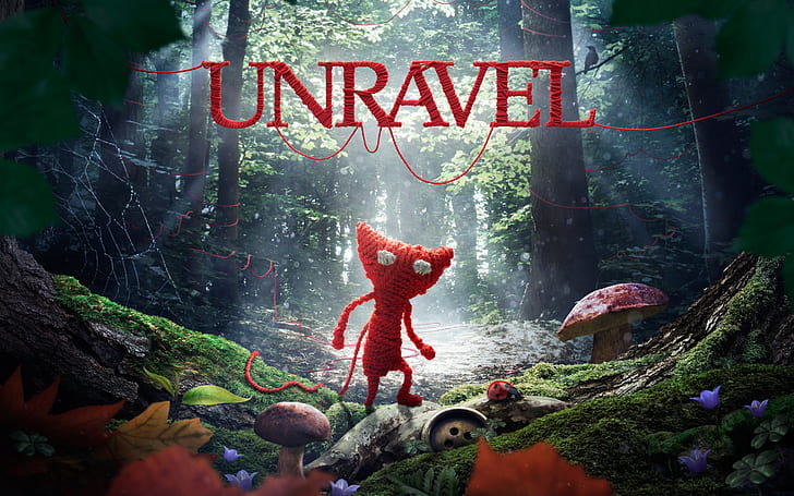 Unravel Game, game, unravel, HD wallpaper