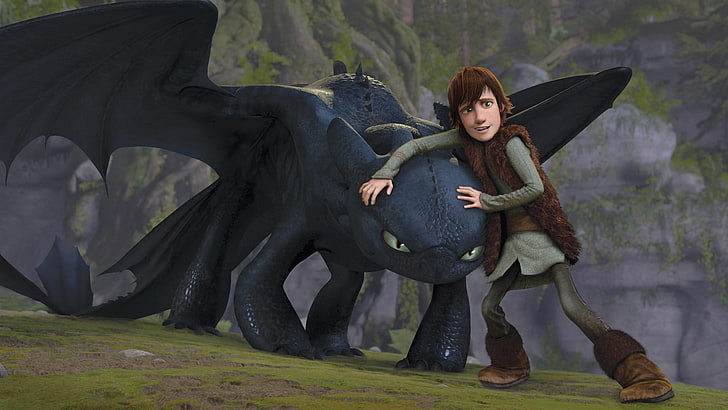 How to train your dragon? wallpaper, How to Train Your Dragon, Dreamworks, movies, animated movies, HD wallpaper