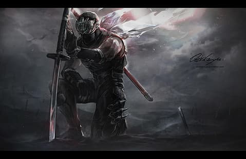 Ryu, Ninja, Ninja Gaiden, HD-Hintergrundbild HD wallpaper