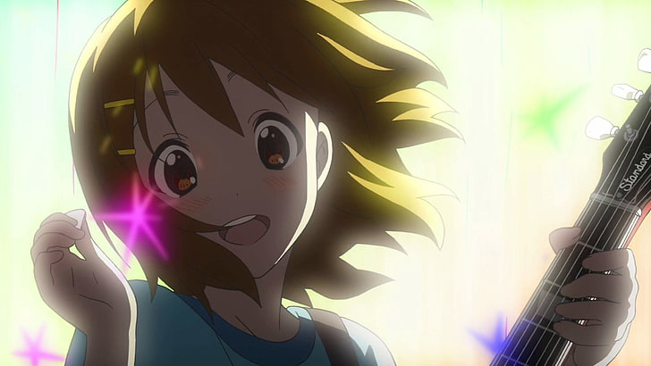 Anime, K-ON !, Yui Hirasawa, Fondo de pantalla HD