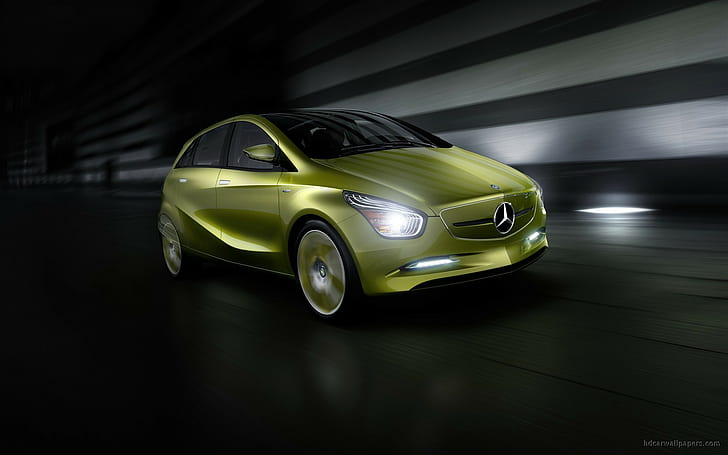Konzept, Mercedes, Benz, BlueZERO, HD-Hintergrundbild
