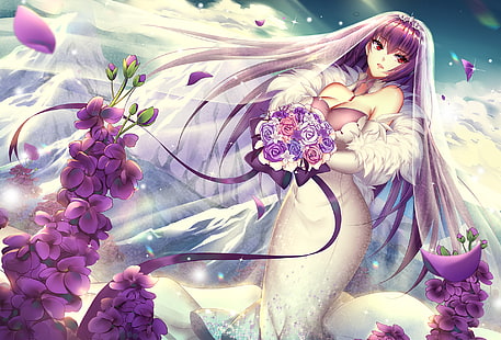 Fate Series, Fate/Grand Order, Scathach (Fate/Grand Order), HD wallpaper HD wallpaper