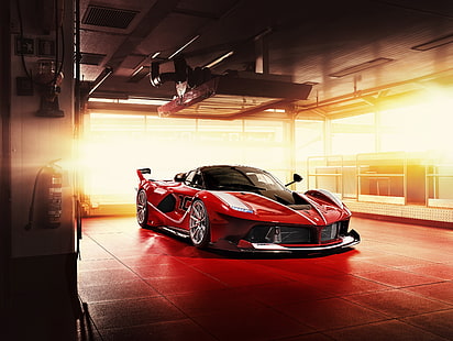 Ferrari, vehículo, Ferrari FXX-K, Fondo de pantalla HD HD wallpaper