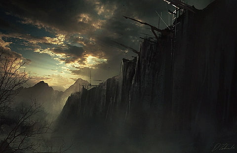 Klippenmalerei mit Autogramm, Game of Thrones, Ein Lied von Eis und Feuer, HD-Hintergrundbild HD wallpaper