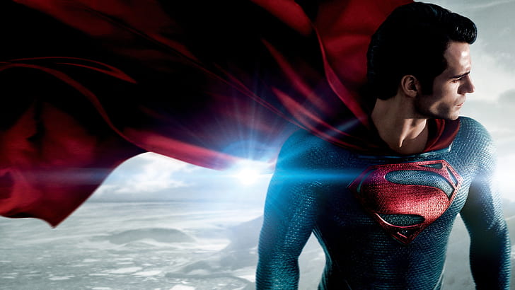 강철의 슈퍼맨, 강철의 슈퍼맨, 힘의 남자, HD 배경 화면