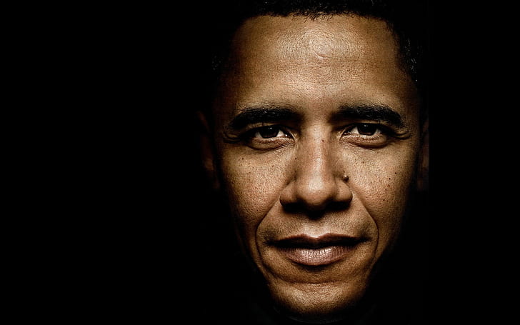 Barack Obama Nahaufnahme, Barack Obama, HD-Hintergrundbild