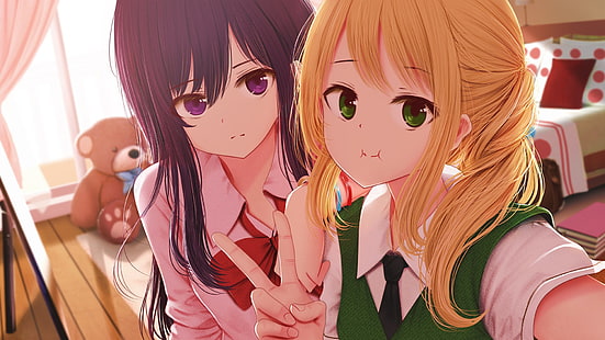 Anime, Citrus, Mei Aihara, Yuzu Aihara, Tapety HD HD wallpaper