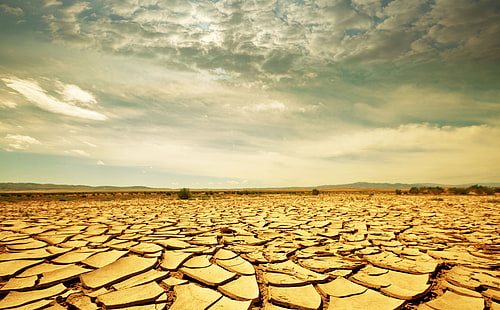 Dry Land, засухи почвы цифровые обои, элементы, земля, земля, HD обои HD wallpaper