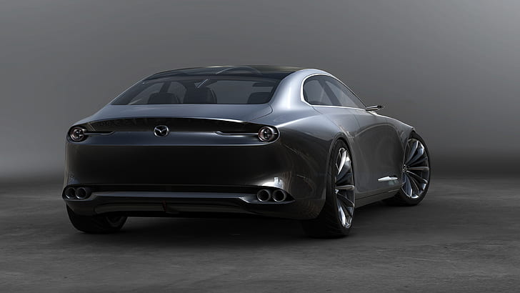 Concept, Coupe, Vision, Mazda, HD wallpaper