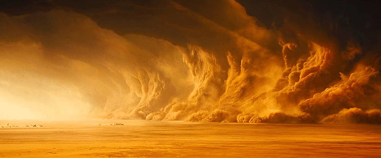 wallpaper digital badai pasir, badai pasir, Mad Max: Fury Road, Mad Max, Wallpaper HD HD wallpaper