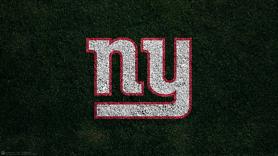 축구, 뉴욕 자이언츠, 엠블럼, 로고, NFL, HD 배경 화면 HD wallpaper