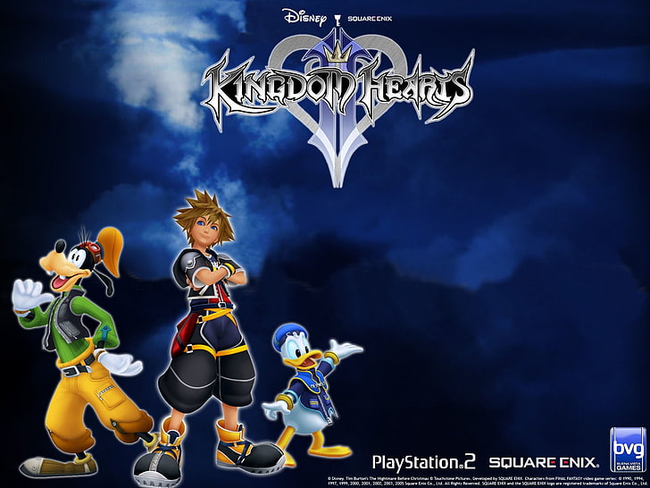 Kingdom Hearts 2 digital wallpaper, Kingdom Hearts, HD wallpaper