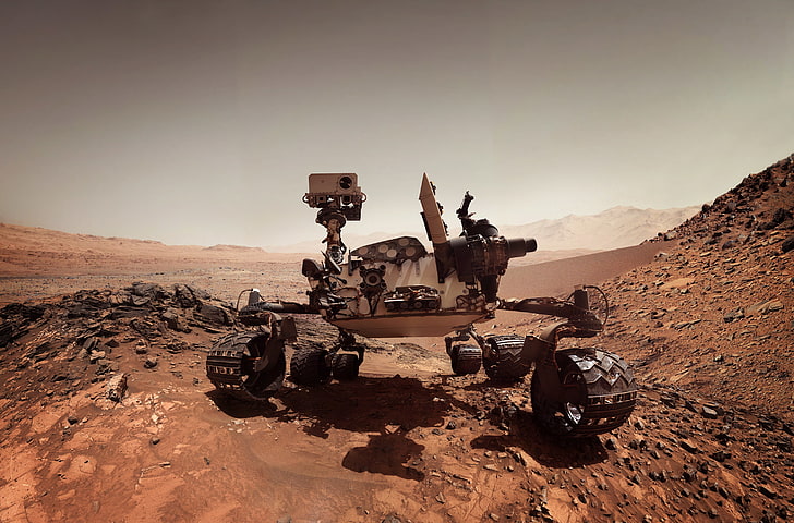 curiosità, marte, rover, Sfondo HD