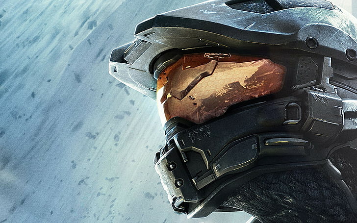 Halo, Master Chief, Videospiele, Halo 4, digitale Kunst, Helm, Science Fiction, HD-Hintergrundbild