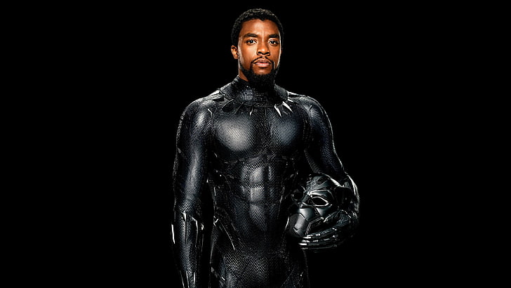 Chadwick Boseman, 4K, Black Panther, HD wallpaper