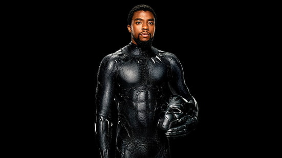 Chadwick Boseman, 4K, Czarna Pantera, Tapety HD HD wallpaper