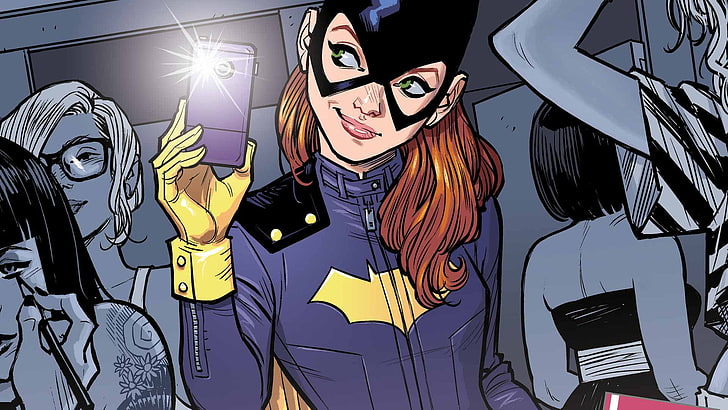 Batgirl, DC Çizgi Roman, süper kahramanlar, Batman, HD masaüstü duvar kağıdı