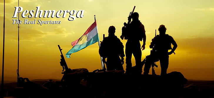 flag, kurdish, kurdistan, military, poster, HD wallpaper