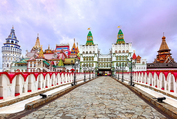 Buildings, Moscow Kremlin, Building, City, Kremlin, Moscow, Russia, HD wallpaper